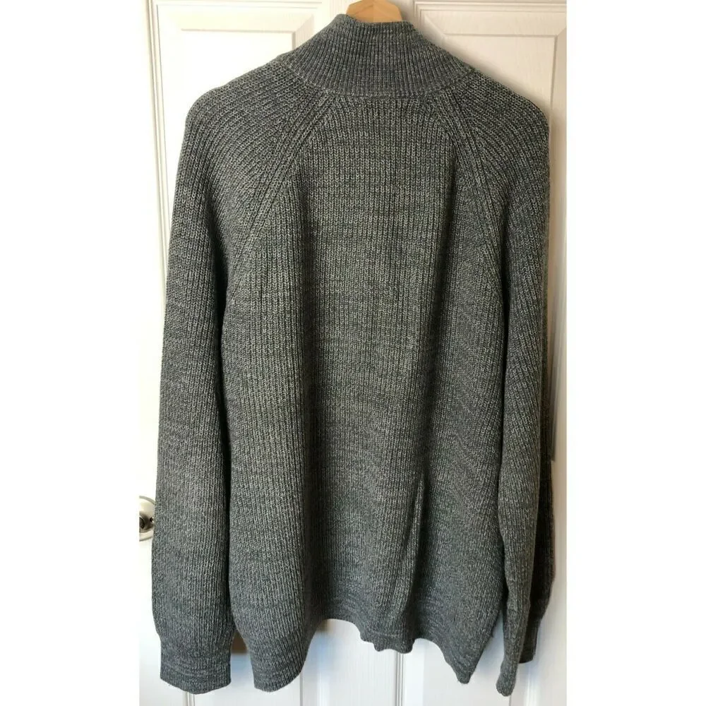 Banana Republic Men’s XL Cotton Blend Pullover Sweater Gray