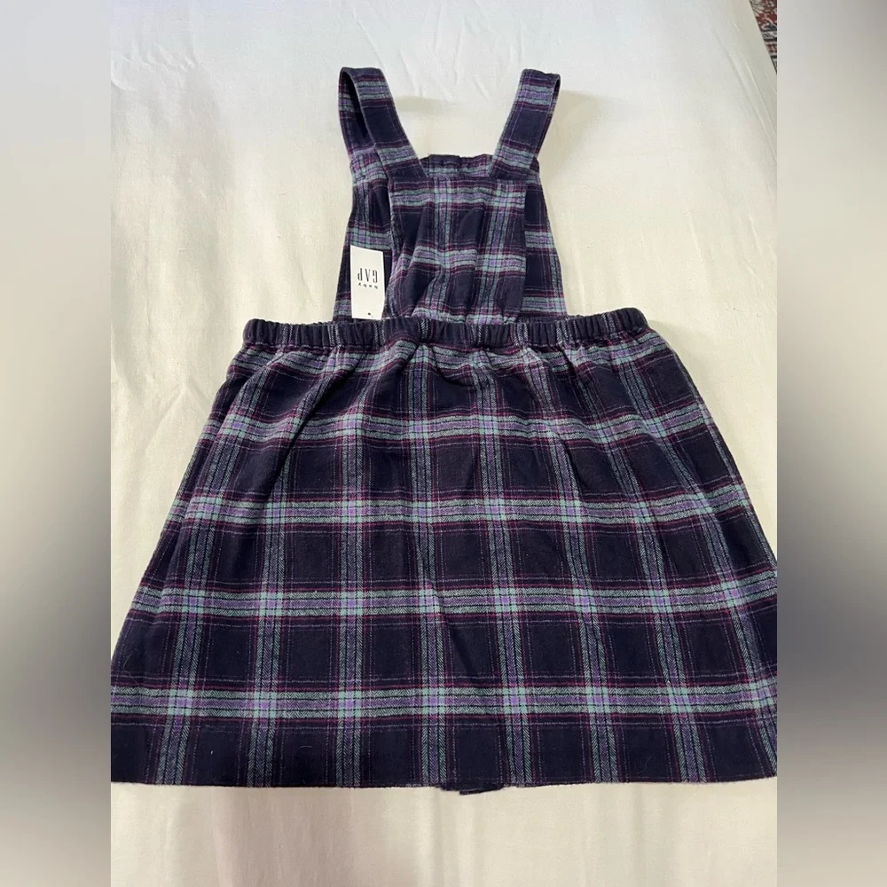 Gap Girls Plaid Flannel Jumper NWT