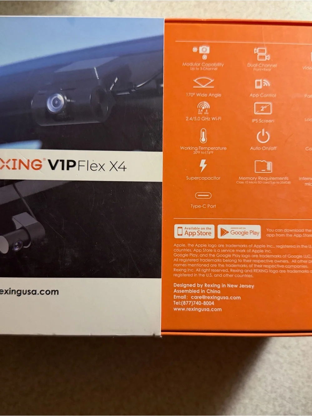 N/A rexing v1p
