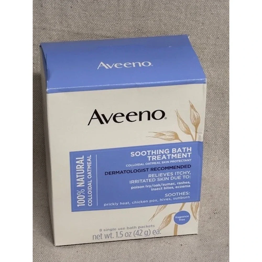 Aveeno soothing bath