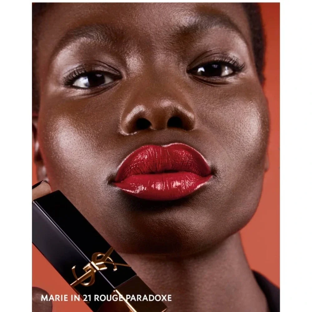 YSL Rouge Pur Couture The Bold Lipstick # 21 ROUGE PARADOXE  FULL SZ 3g  NEW