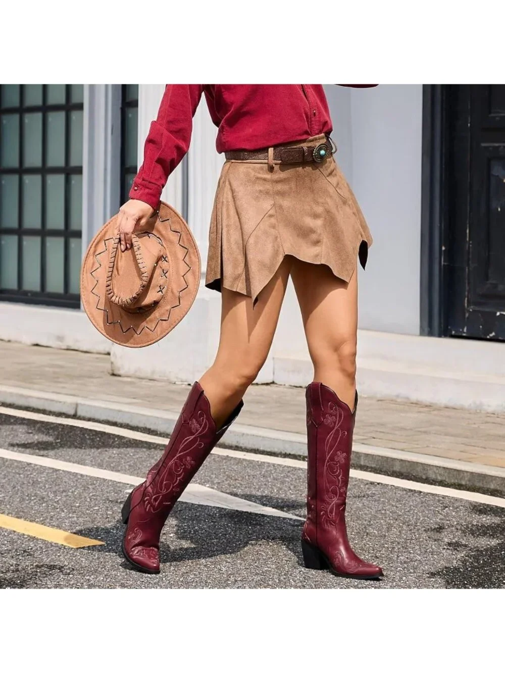 N/A red cowboy