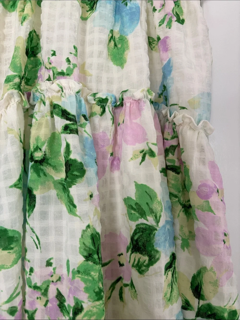 Old Navy ruffled fabric