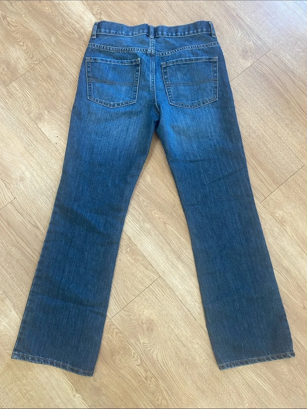The Children's Place Boys Bootcut Jeans Size 12 Medium Wash Denim