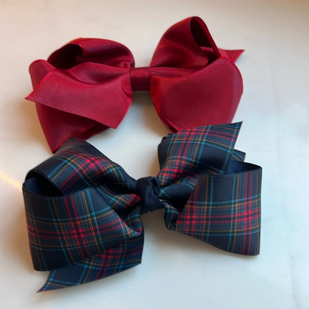 Hanna Andersson perfect condition hair bows