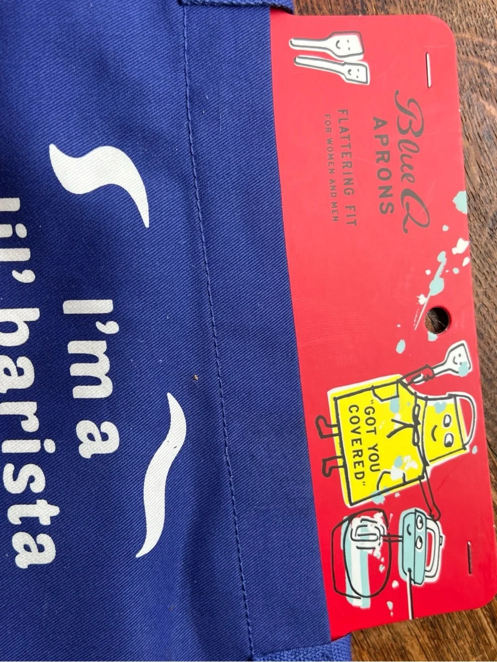 Blue Q fabric pockets
