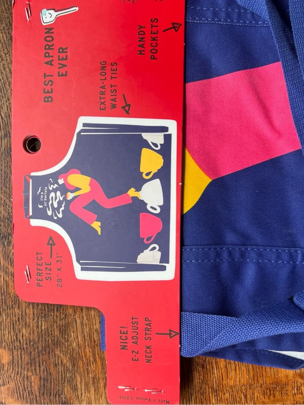 Blue Q strap heavy pink