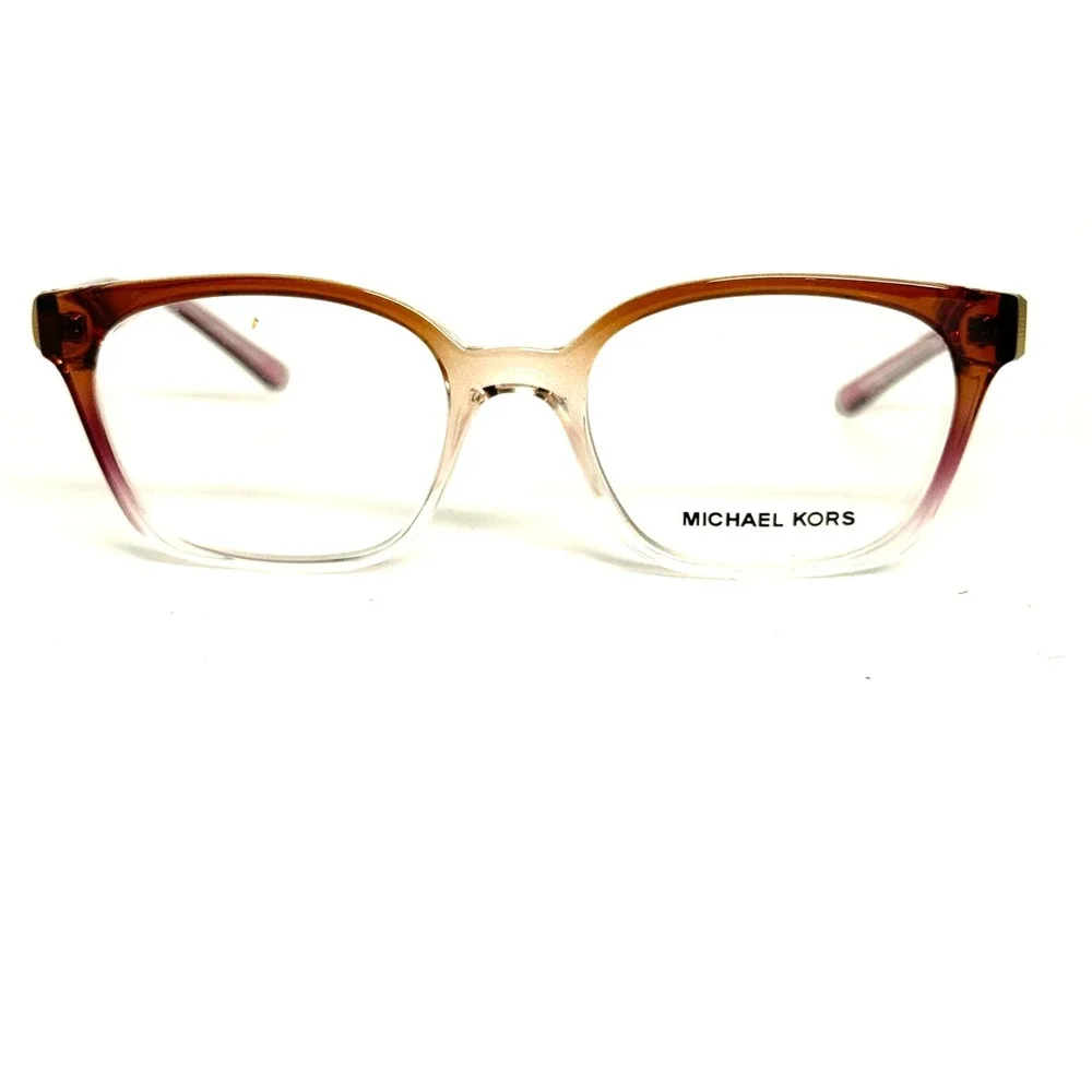Michael Kors MK 4049 Val‎ Brown Pink Ombre Eyeglass Frames Women 52-17-135