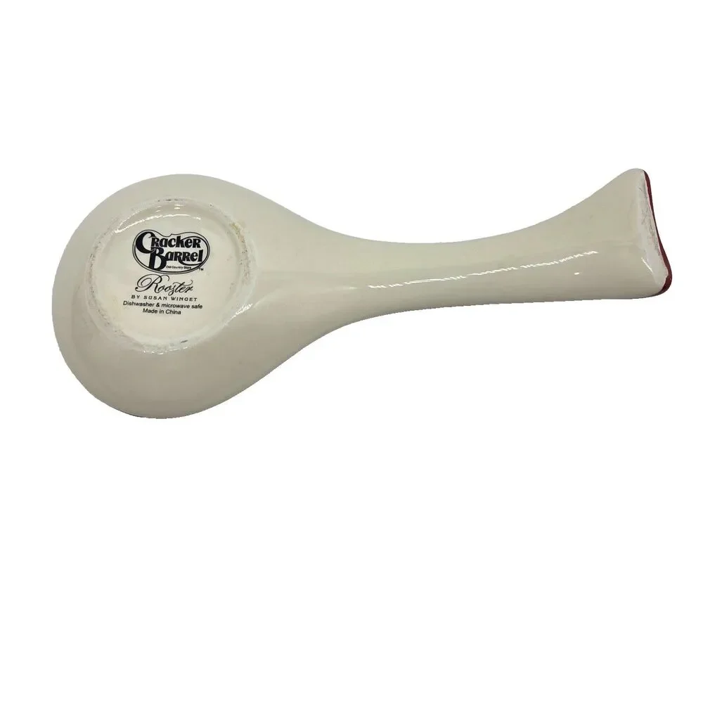 Cracker Barrel Susan Winget Spoon Rest Rooster 10