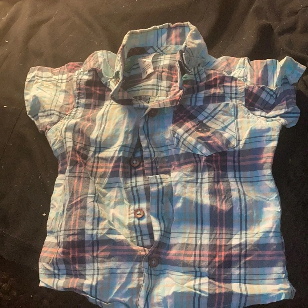 Just one you plaid shirt 12 months