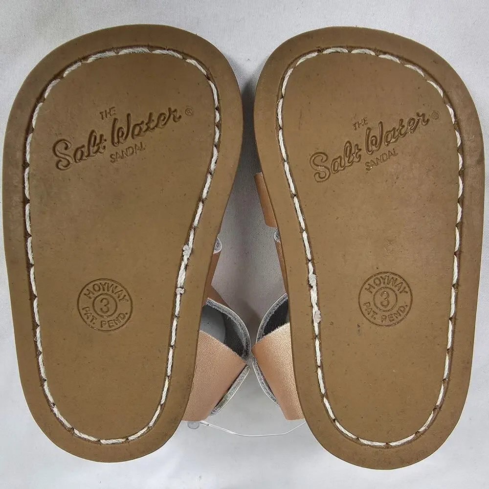 Salt Water Sandals by Hoy stitched leather