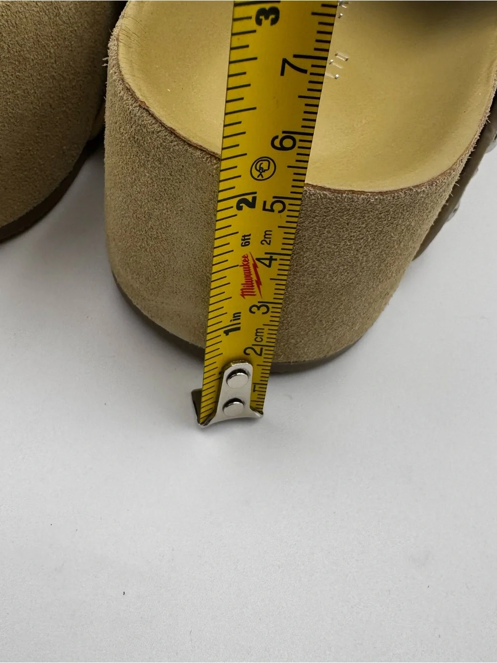 Marc Fisher across sole buckle