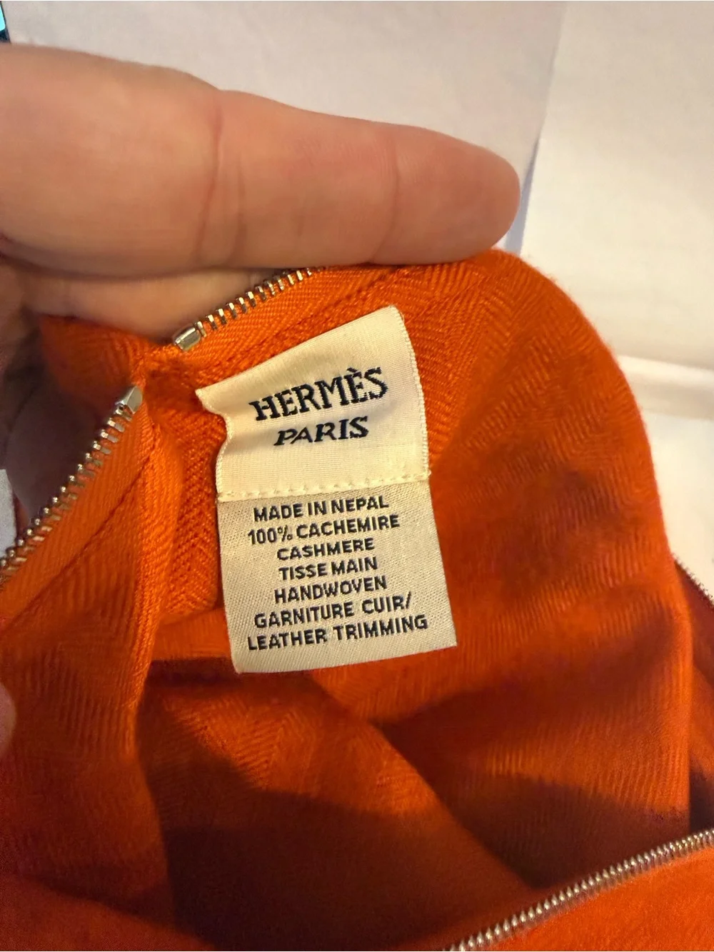 Hermes luxurious cashmere