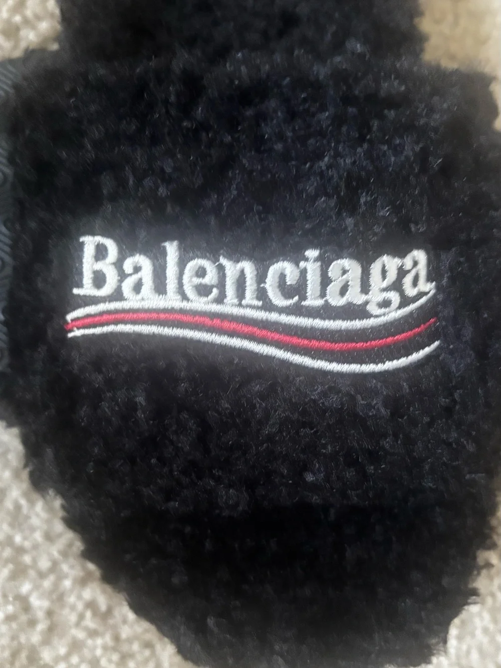 Balenciaga black fleece