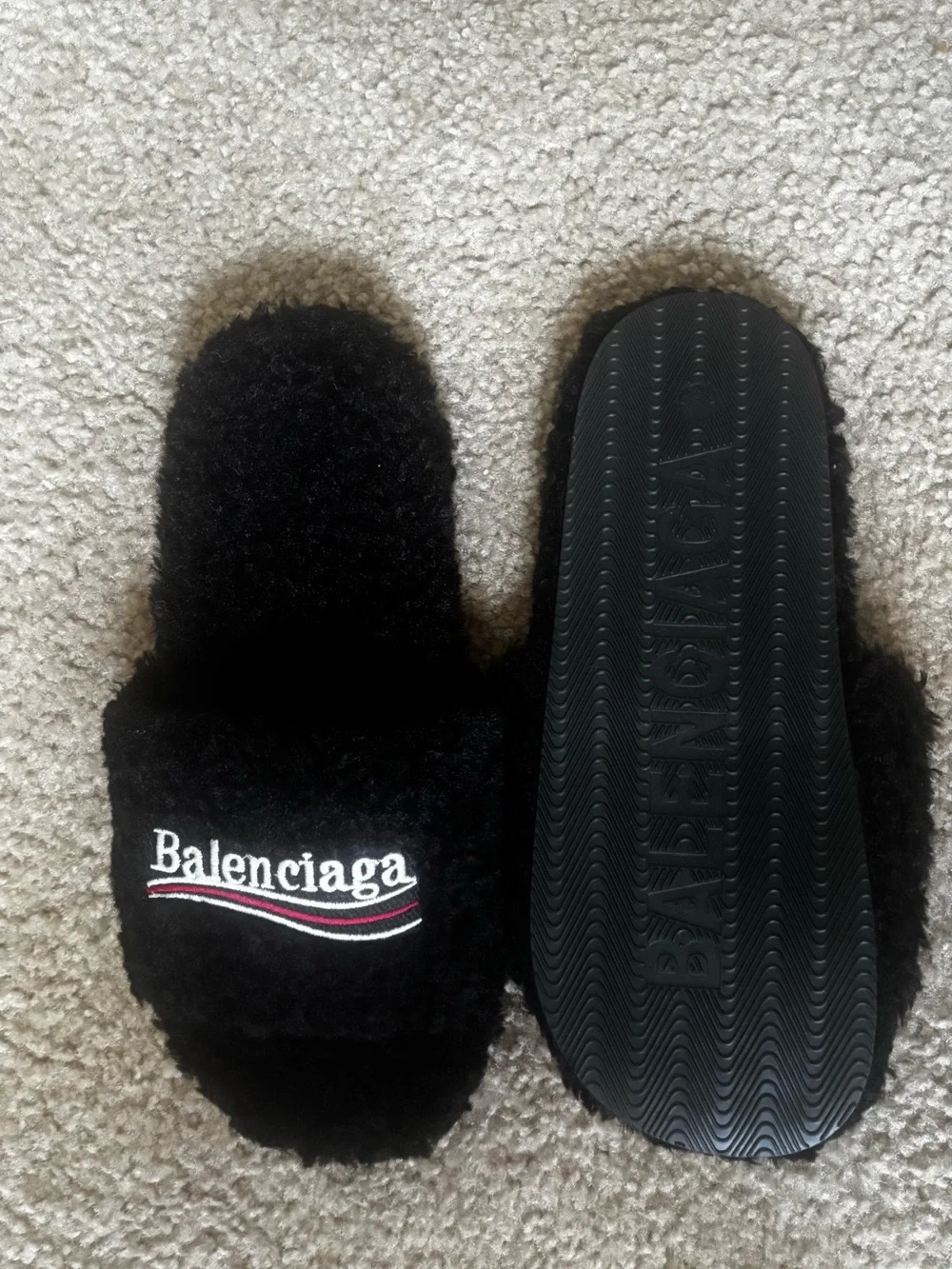 Balenciaga black fleece