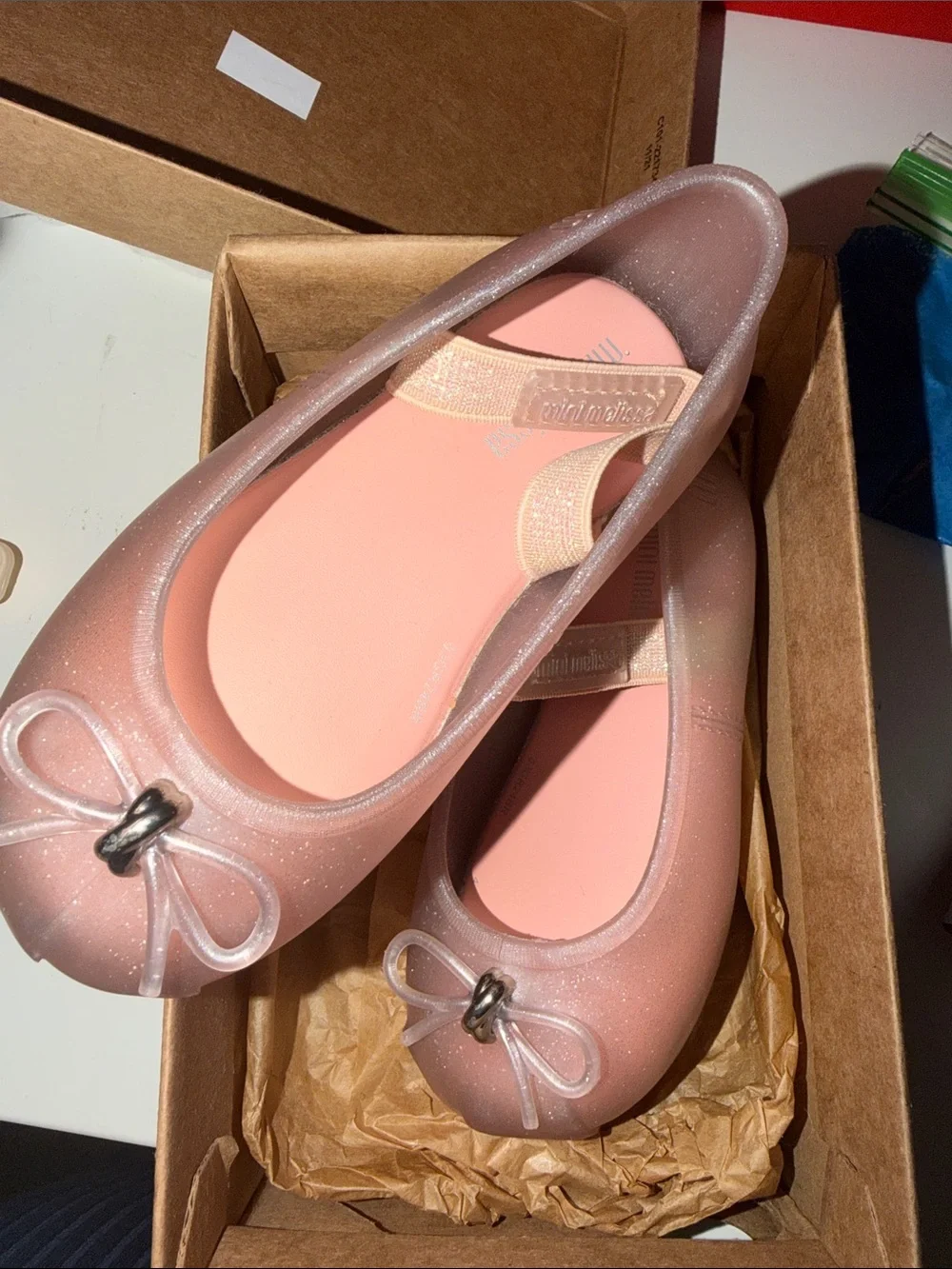 Mini Melissa sparkling pink