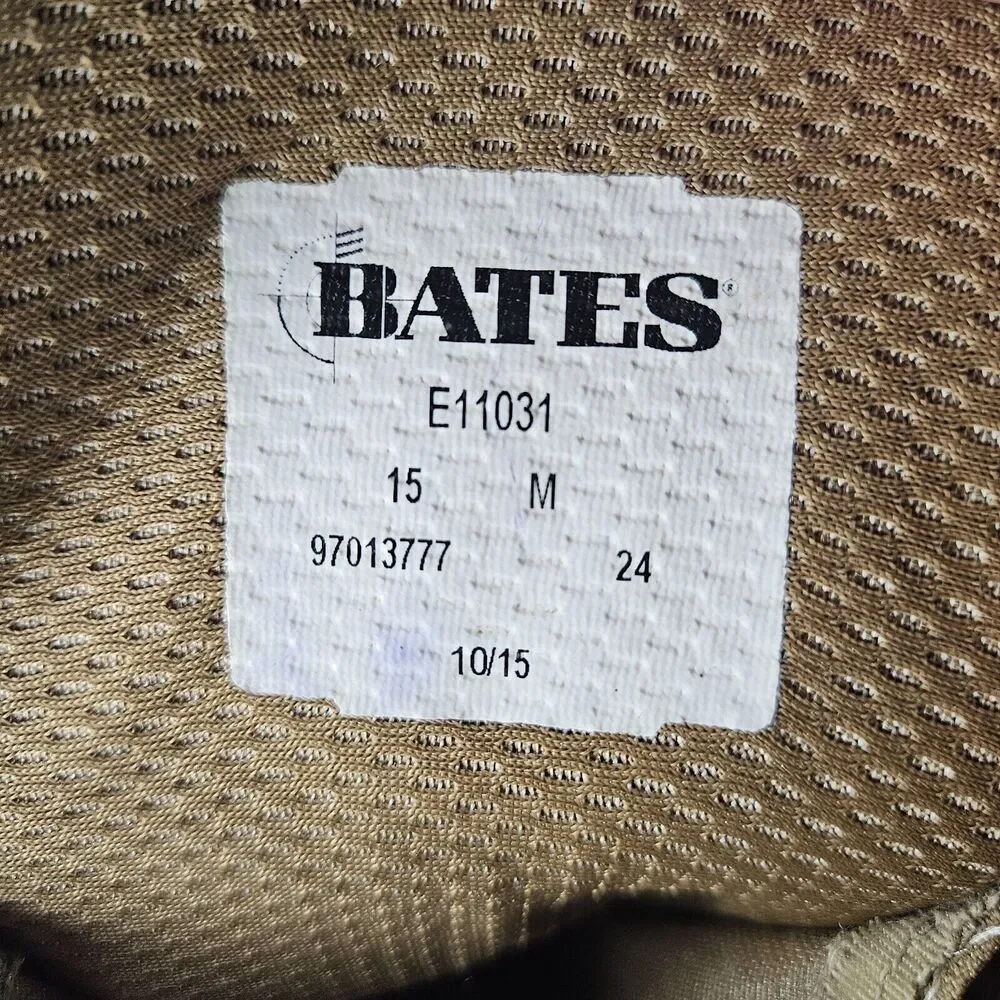 Bates combat boots