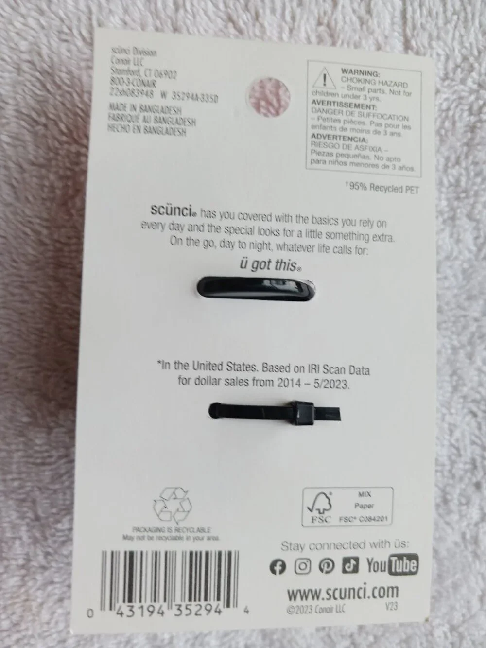 scunci this listing