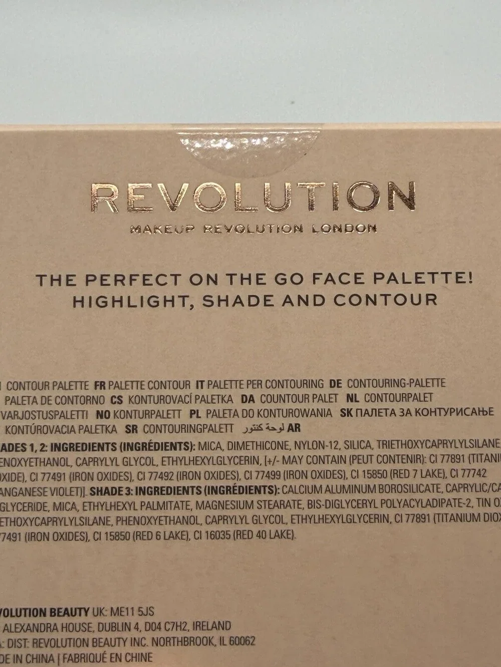 N/A makeup revolution