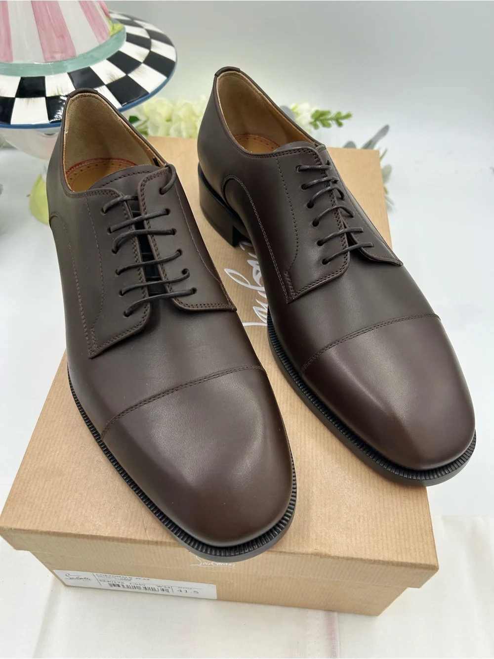 Christian Louboutin sleek dark