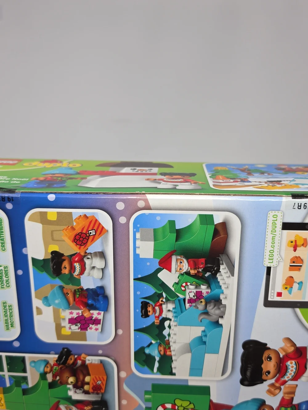 Lego Duplo Santa Sleigh Set - Red, Green & Yellow