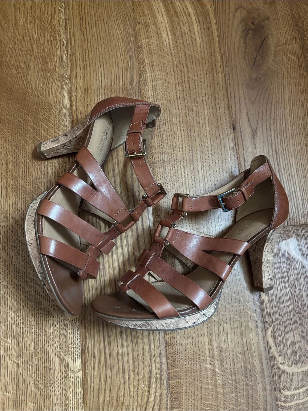 Naturalizer N2 Leather Heels, size 10