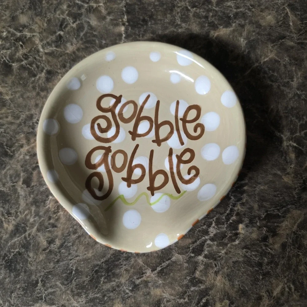 Coton‎ Corners Gobble Gobble Spoon Rest