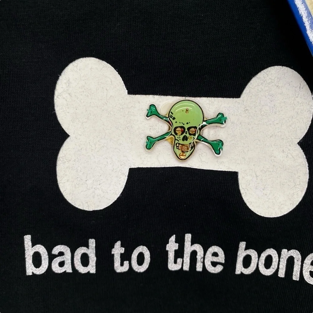 Casual Canine Bad To The Bone Dog Shirt Medium