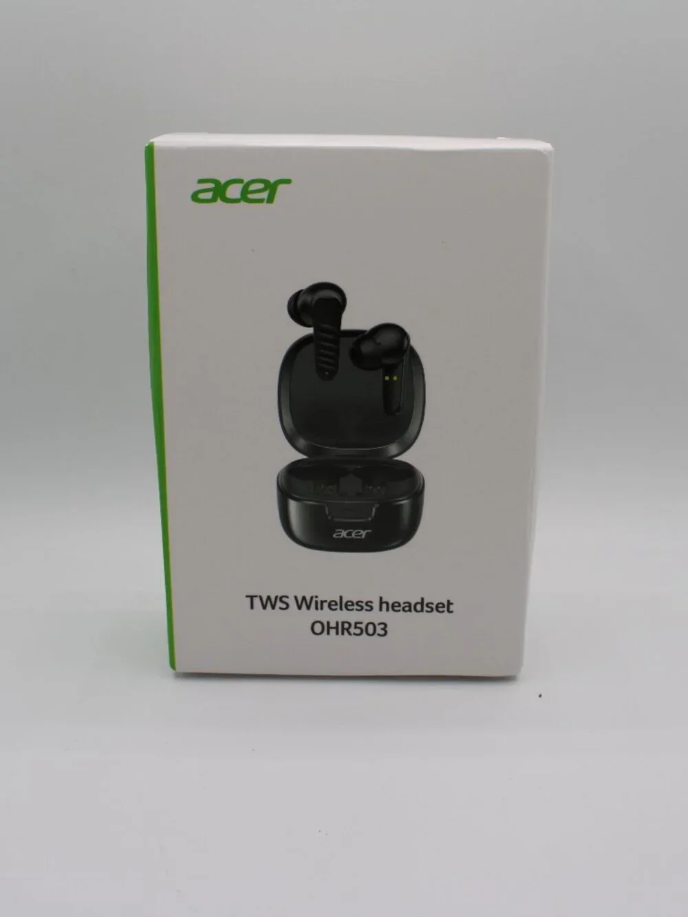 Acer TWS Wireless Headset Bluetooth True Wireless In-Ear Earbuds Gray OHR503