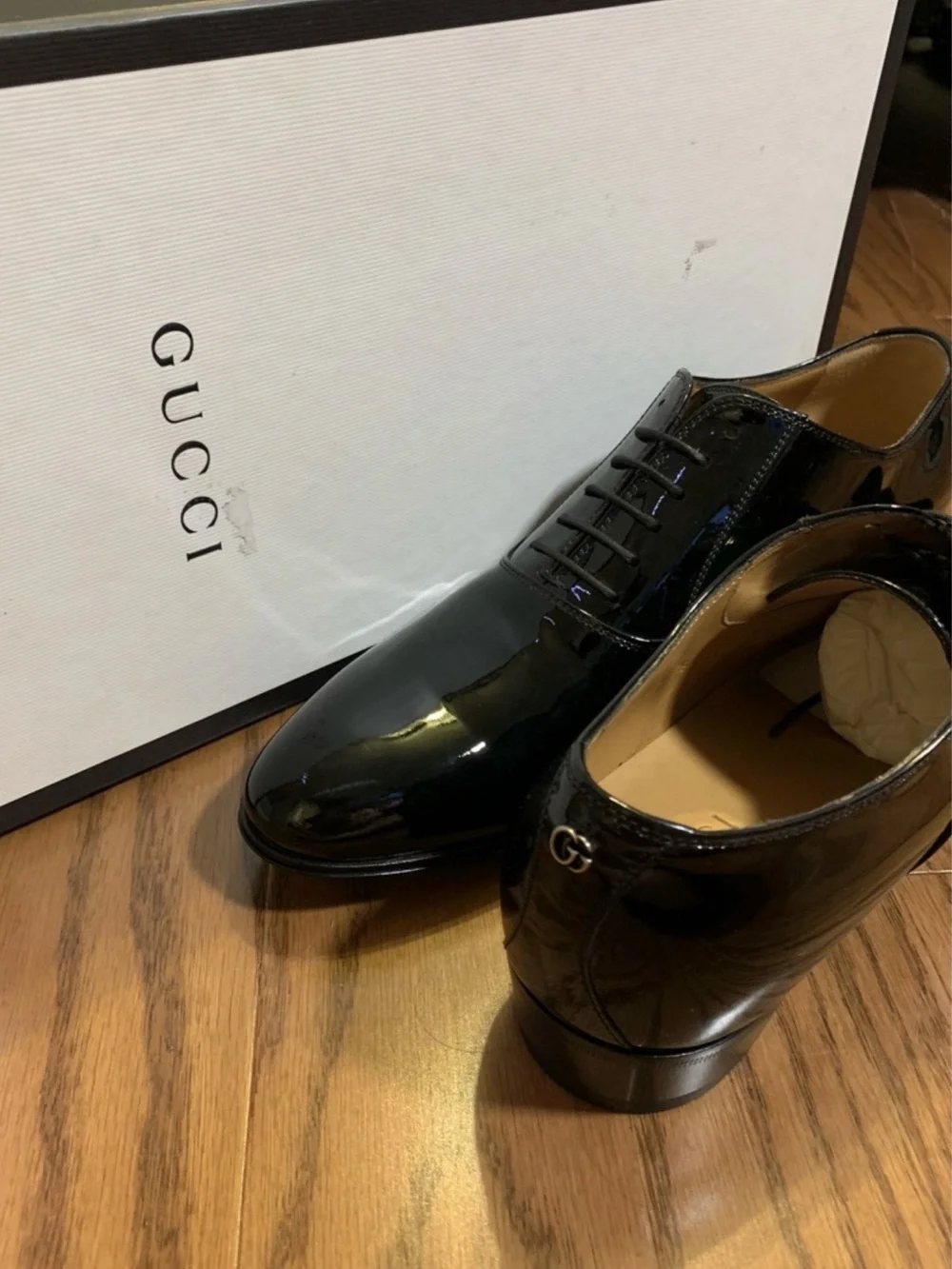 Gucci patent leather