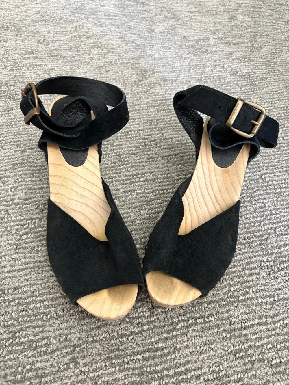 Free People black suede