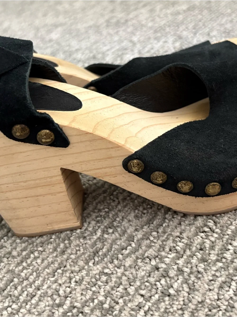 Free People black suede