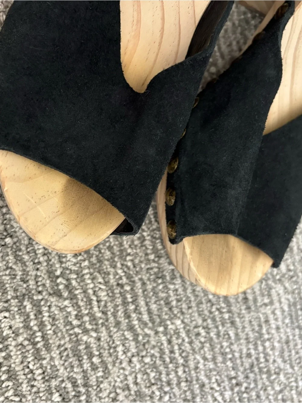 Free People black suede