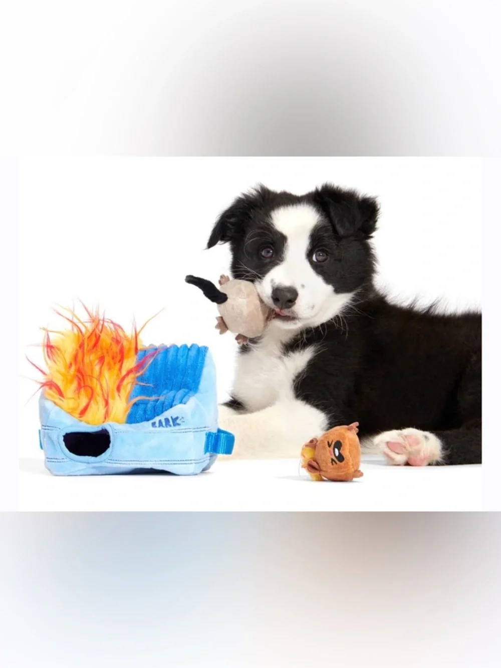 Bark includes flaming