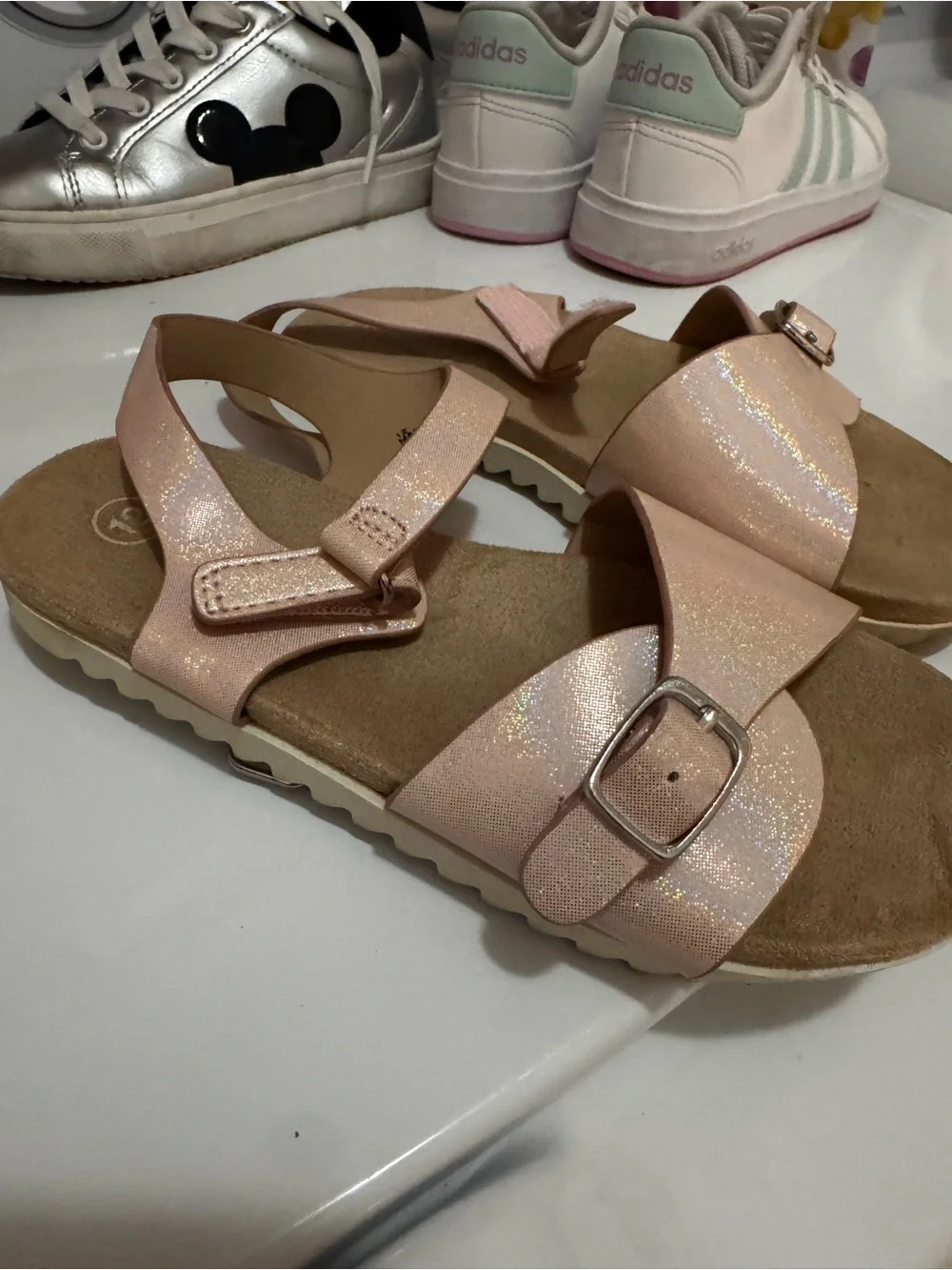 Cat & Jack shimmer pink