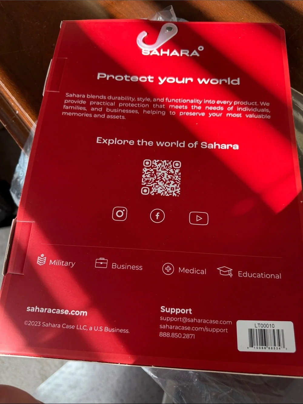 SaharaCase safeguard your