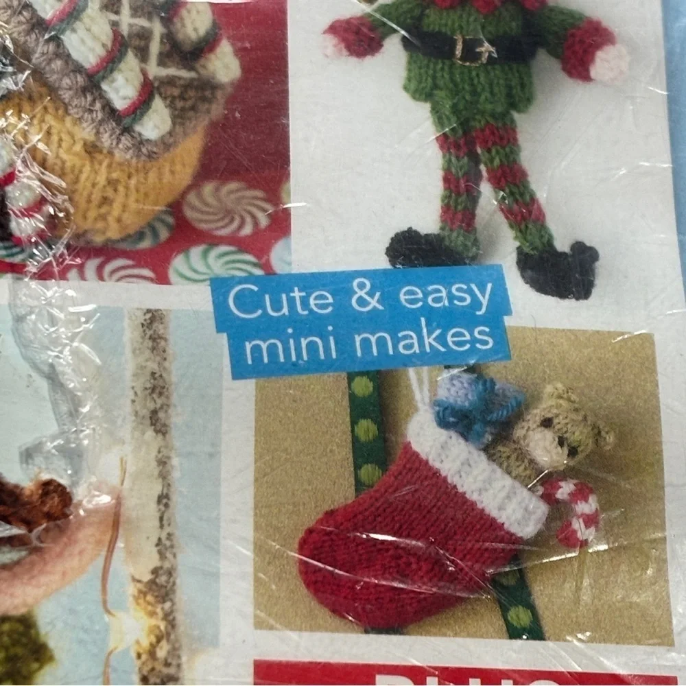 NEW Let’s knit Magazine Holiday Kits Nov/Dec ‘19 UK Patterns Ideas Yarn