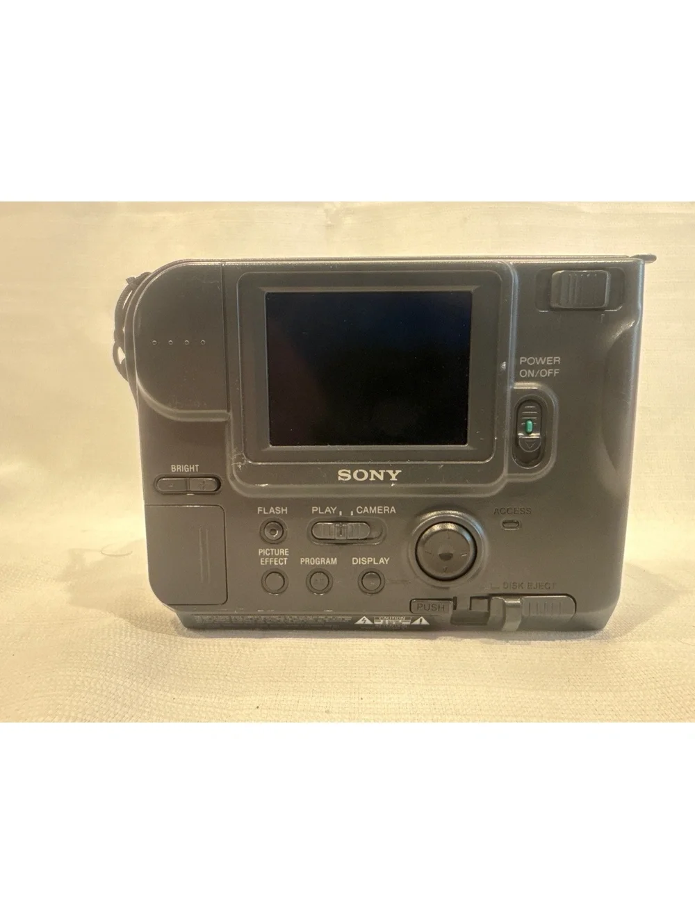 Sony FD Mavica Digital Still Camera MVC-FD75 with 2HD Floppy Disk not tested