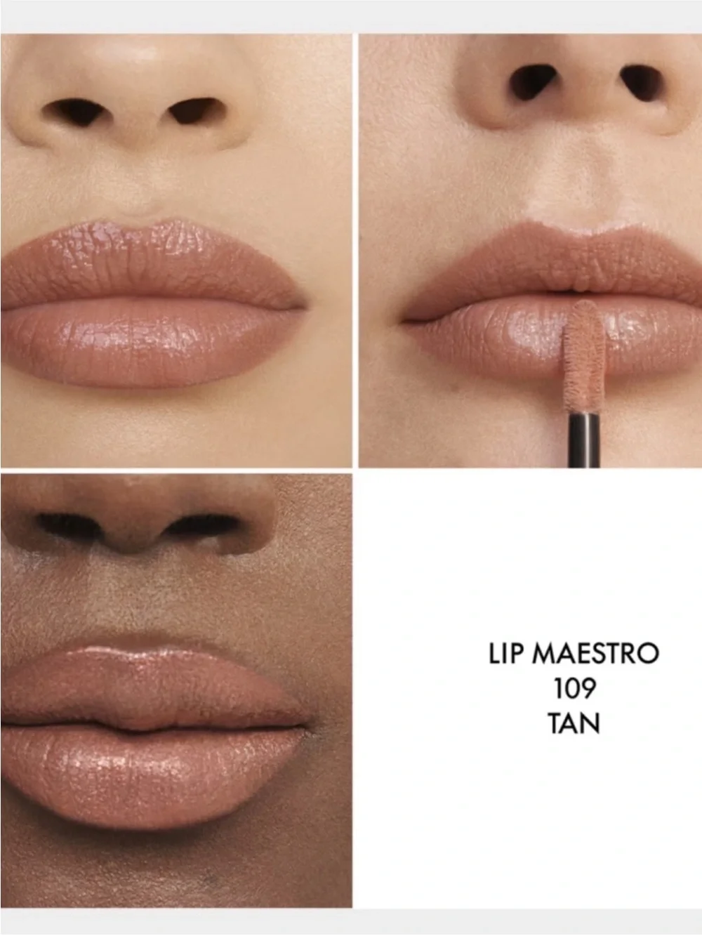 Giorgio Armani sheer peach