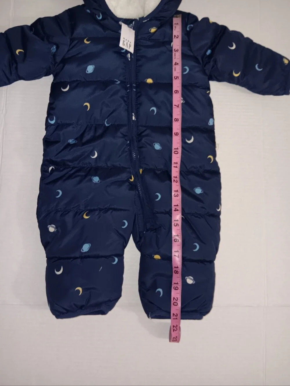 GAP size months