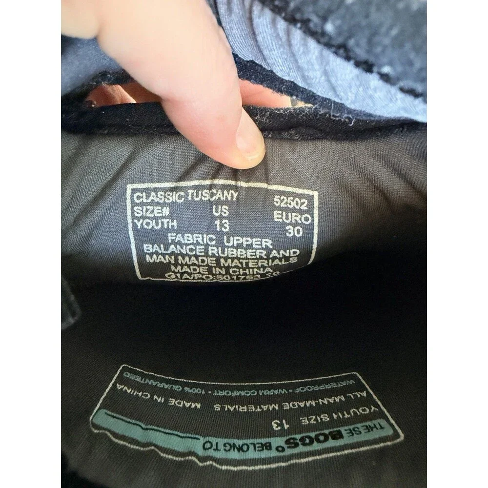 Bogs youth size