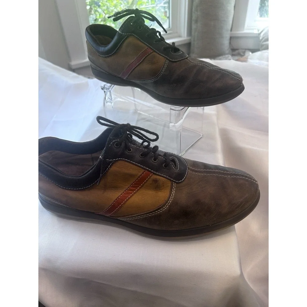 Allen Edmonds Nomad Leather Driving Shoe Men 13B Retro Hipster See Photos