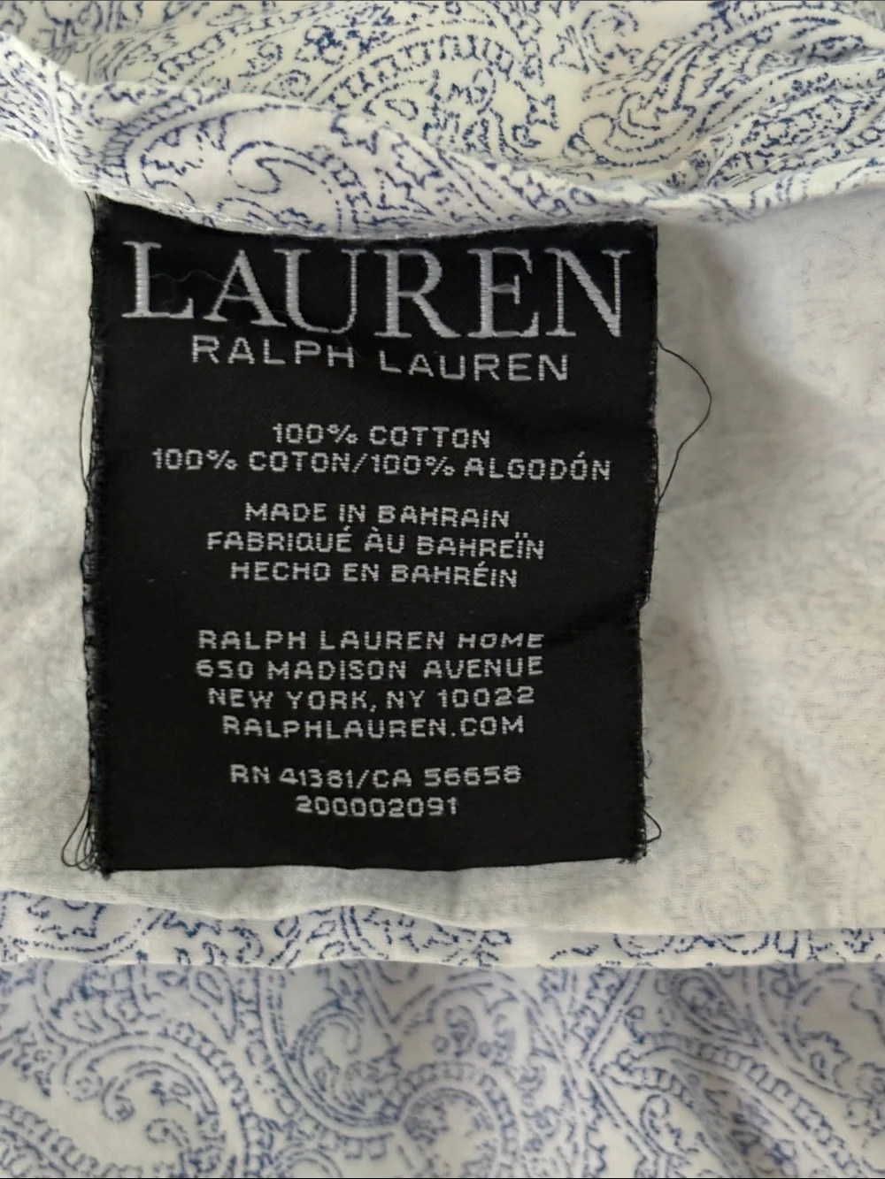 Ralph Lauren only flat