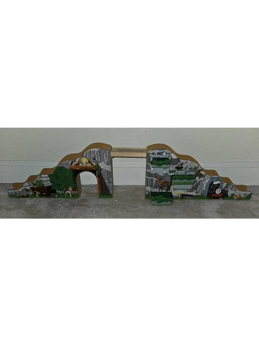 Thomas & Friends Wooden Railway Percy & Little Goat Mountain Sodor Animal Park
