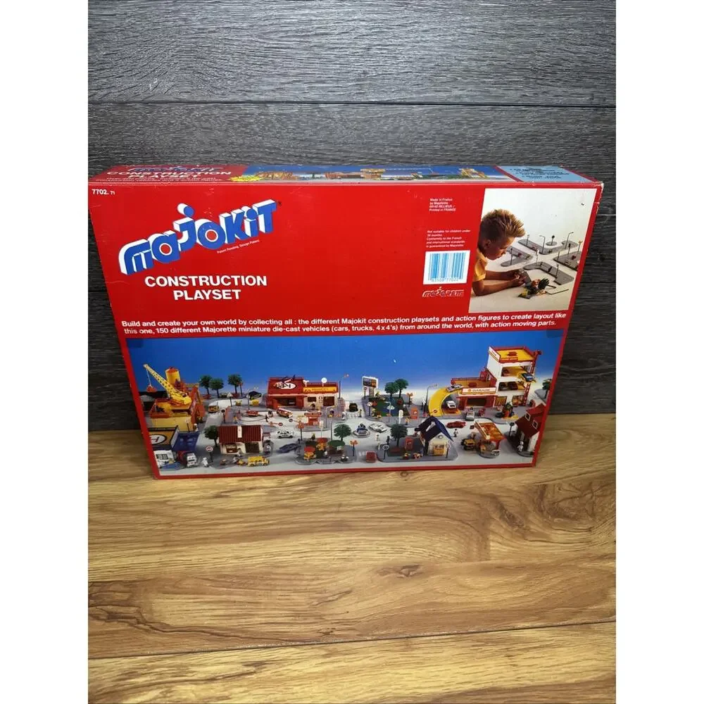 Majorette Majokit France Construction Playset Construction Site – 200 Pieces New