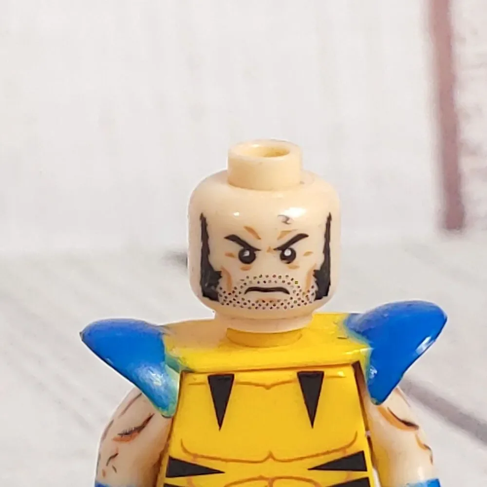 LEGO Marvel Series 2 Custom Wolverine - Collectible Minifigure 71039 - USED