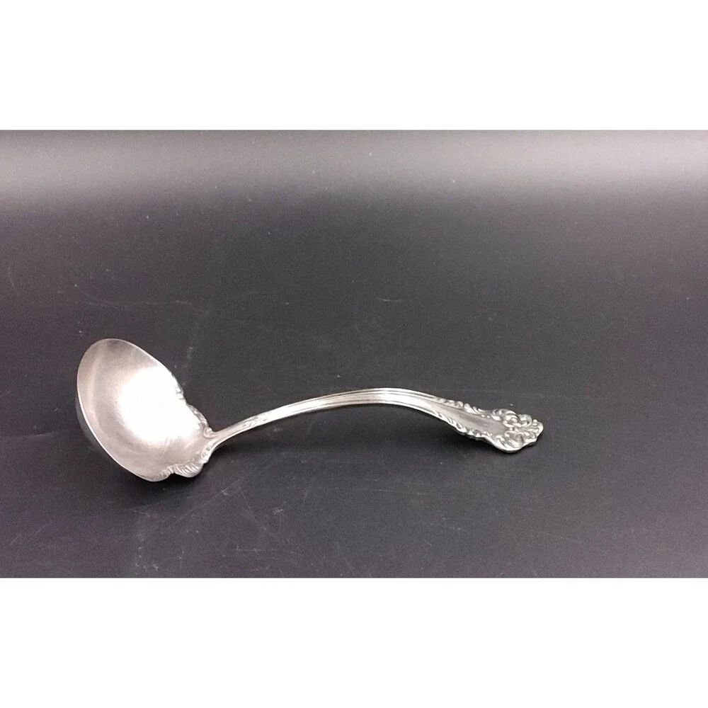 Vintage Community Avalon Silver plate Gravy Ladle Sauce Serve Utensil Silverware