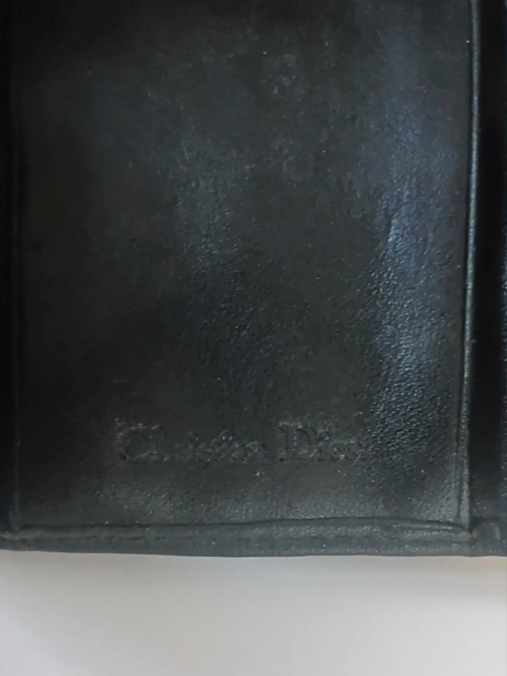 Dior compact folded