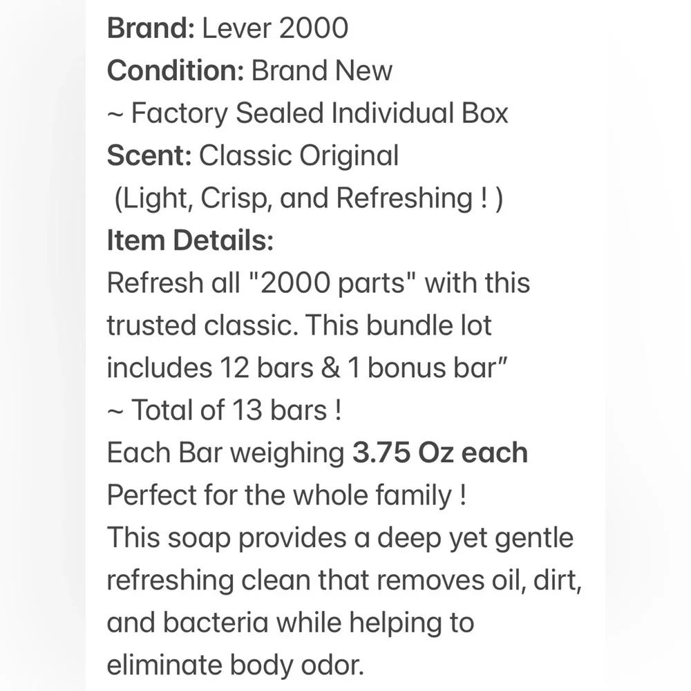 LEVER 2000 original