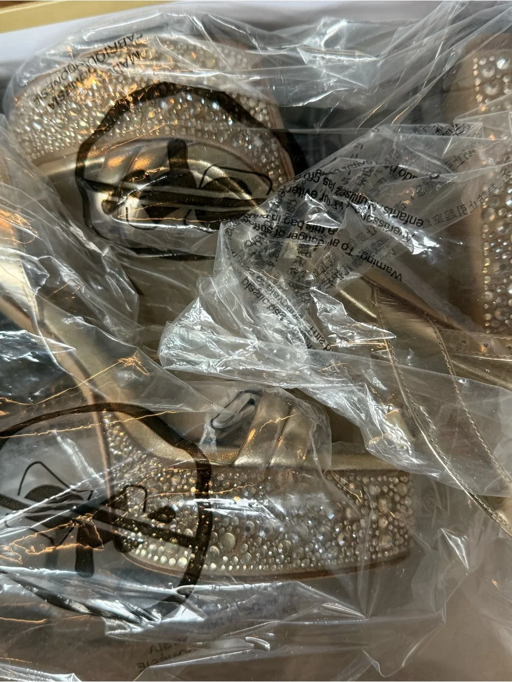 Michael Kors shimmering metallic
